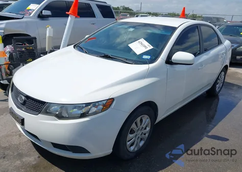 2010 Kia Forte Lx из США, поврежденный, VIN KNAFT4A20A5041013